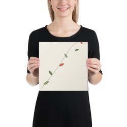 Toile Premium Griffona — Branche d'Eucalyptus