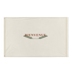 Drapeau Premium Griffona — Bienvenue