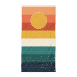 Serviette de plage Coucher de Soleil