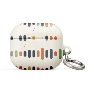 Étui AirPods® Griffona - Motif Équaliseur