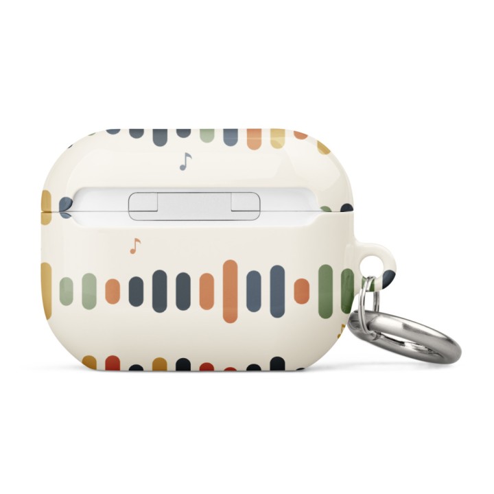 Étui AirPods® Griffona - Motif Équaliseur