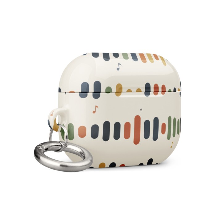 Étui AirPods® Griffona - Motif Équaliseur