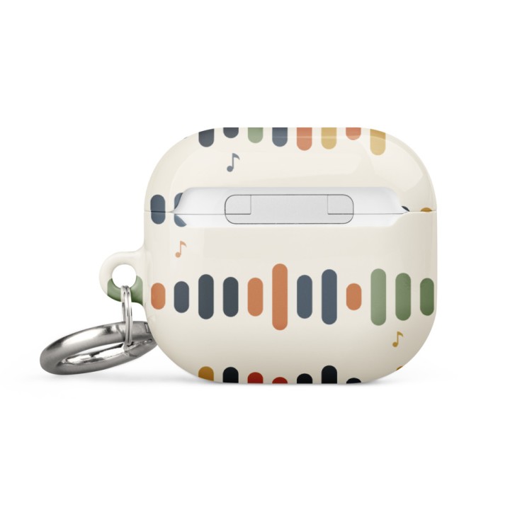 Étui AirPods® Griffona - Motif Équaliseur