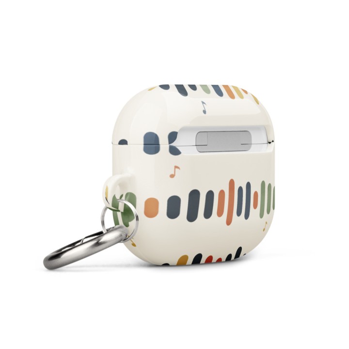 Étui AirPods® Griffona - Motif Équaliseur