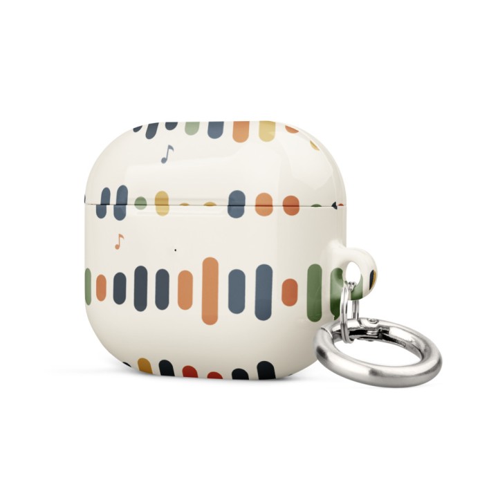 Étui AirPods® Griffona - Motif Équaliseur