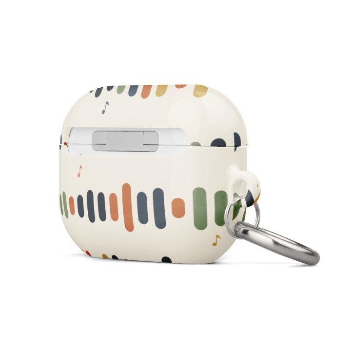 Étui AirPods® Griffona - Motif Équaliseur