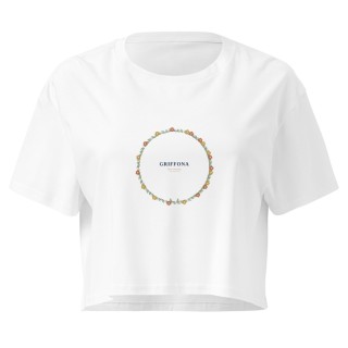 Crop Top Griffona - Couronne Fleur Sauvage