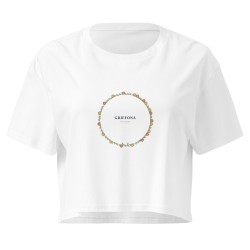 Crop Top Griffona - Couronne Fleur Sauvage