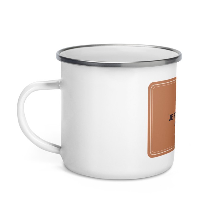 Mug Émaillé Griffona - Je Fonctionne au Café