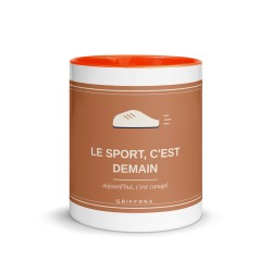 Mug Griffona - Le Sport C'est Demain, Mug Humour Sport