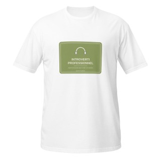 T-shirt Griffona - Introverti Professionnel, Humour