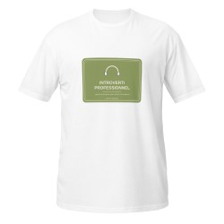 T-shirt Griffona - Introverti Professionnel, Humour