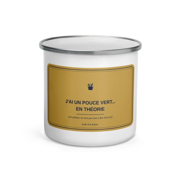 Mug Griffona - Pouce Vert en Théorie, Humour Plantes