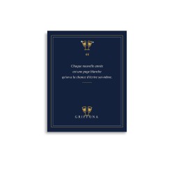 Affiche Citation Griffona - Chaque Nouvelle Année Est une Page Blanche, Cadeau Nouvel An