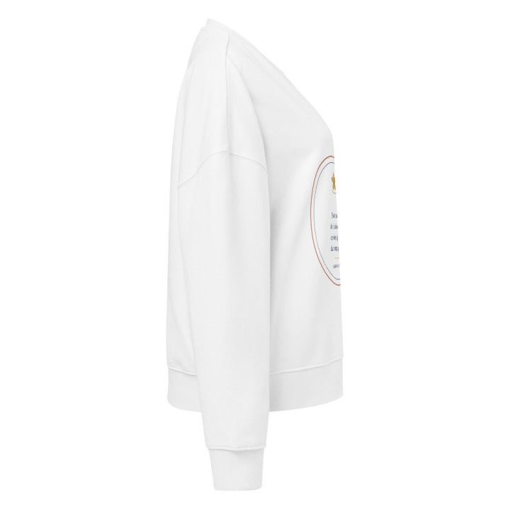 Sweat Femme Griffona - Citation « S'accorder de la Douceur »