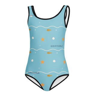 Maillot de Bain Griffona - Motif Étoile de Mer & Créatures Marines