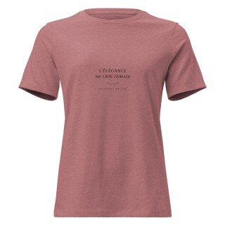T-shirt Femme Premium Griffona — L'Élégance Ne Crie Jamais