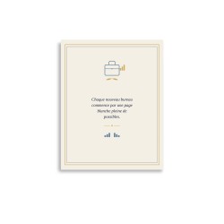 Affiche Citation Griffona - Nouveau Bureau, Cadeau Nouvel Emploi