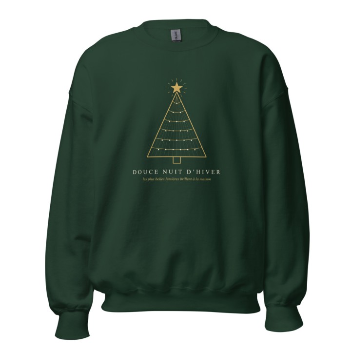 Sweat Premium Griffona — Noël Sapin Art Déco