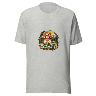 T-shirt Premium Griffona — Toujours Partant, Beagle Aventurier