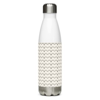 Bouteille Isotherme Premium Griffona — Motif Chevrons