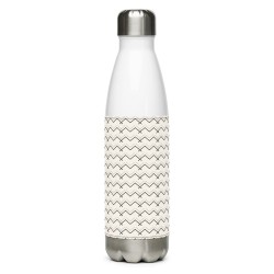 Bouteille Isotherme Premium Griffona — Motif Chevrons