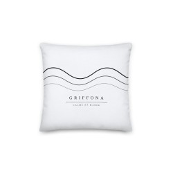 Coussin Premium Griffona — Calme et Marée