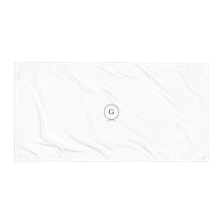 Serviette de Plage Premium Griffona — Base Personnalisable