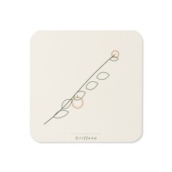 Sous-Verre Premium Griffona — Branche d'Agrumes