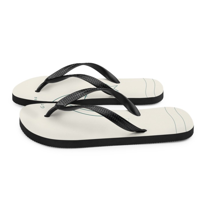 Tongs Premium Griffona — Coquillage et Étoile de Mer
