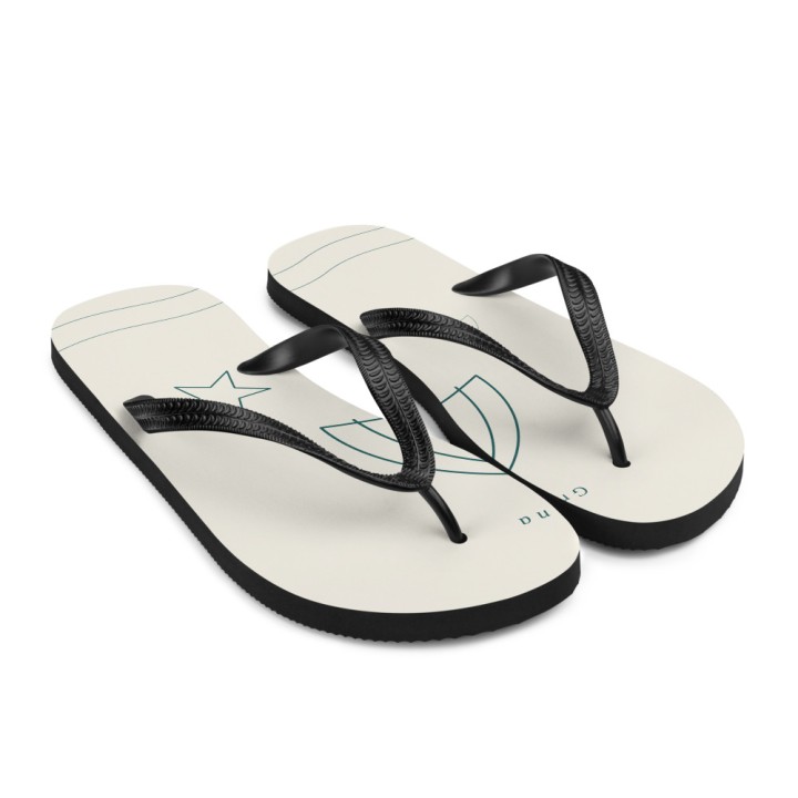 Tongs Premium Griffona — Coquillage et Étoile de Mer