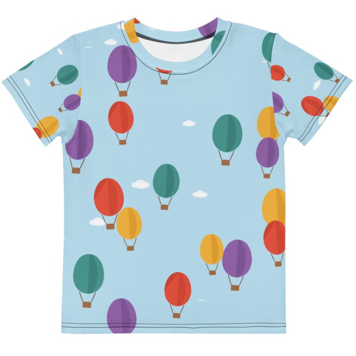 T-shirt Enfant Premium Griffona — Montgolfières