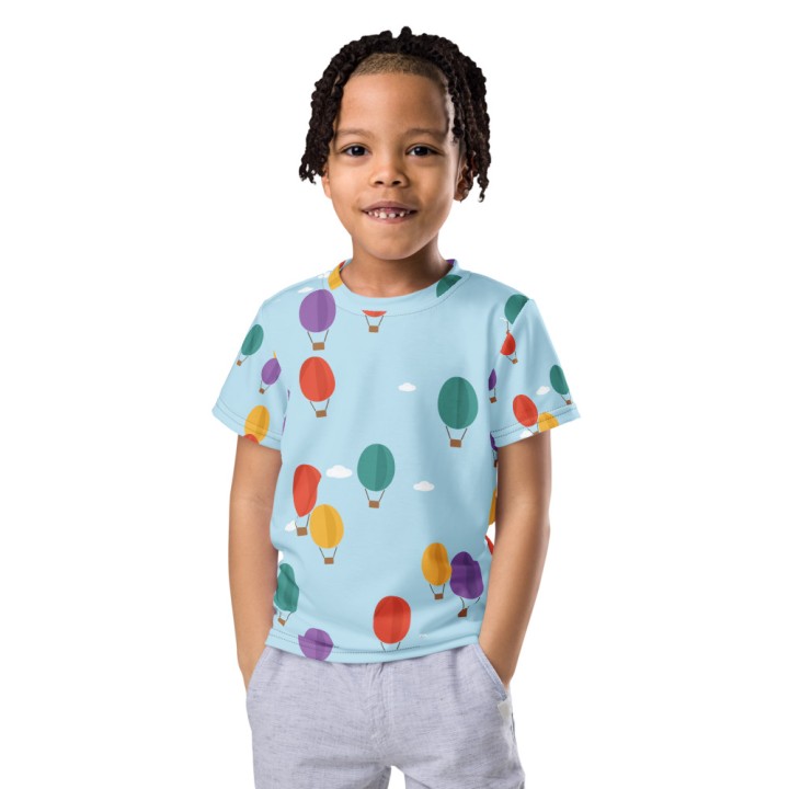 T-shirt Enfant Premium Griffona — Montgolfières