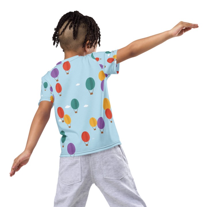 T-shirt Enfant Premium Griffona — Montgolfières