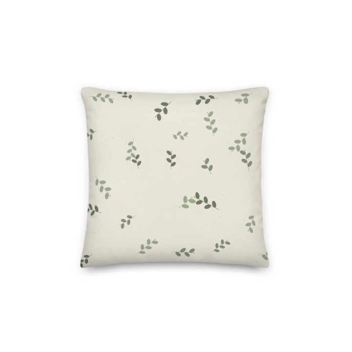 Coussin Premium Griffona — Feuillage Doré