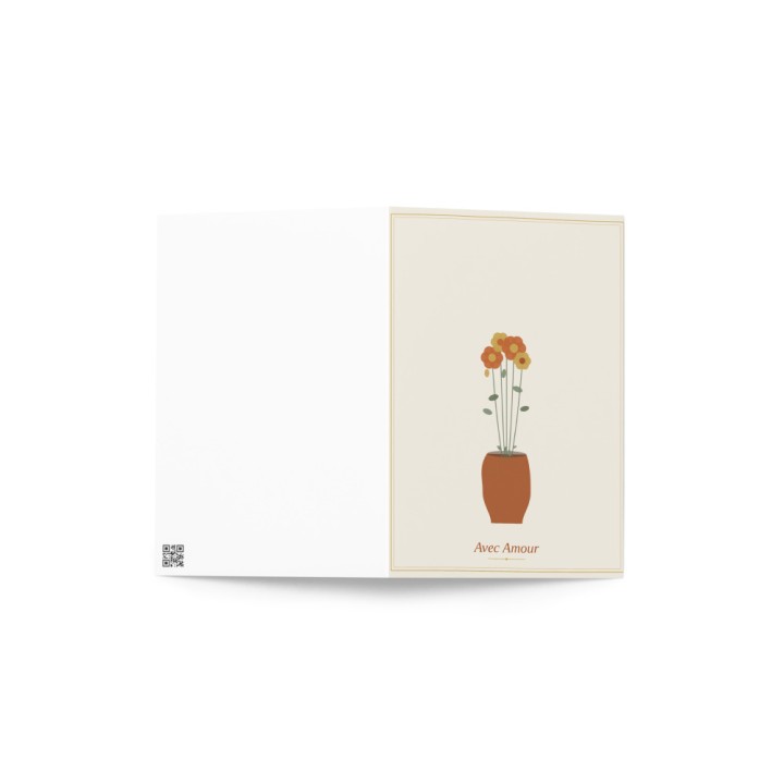 Carte de Vœux Griffona — Avec Amour