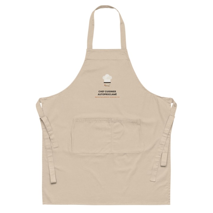 Tablier Premium Griffona — Chef Cuisinier Autoproclamé