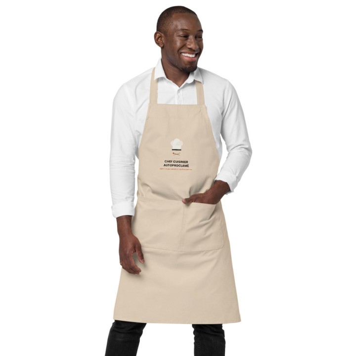 Tablier Premium Griffona — Chef Cuisinier Autoproclamé