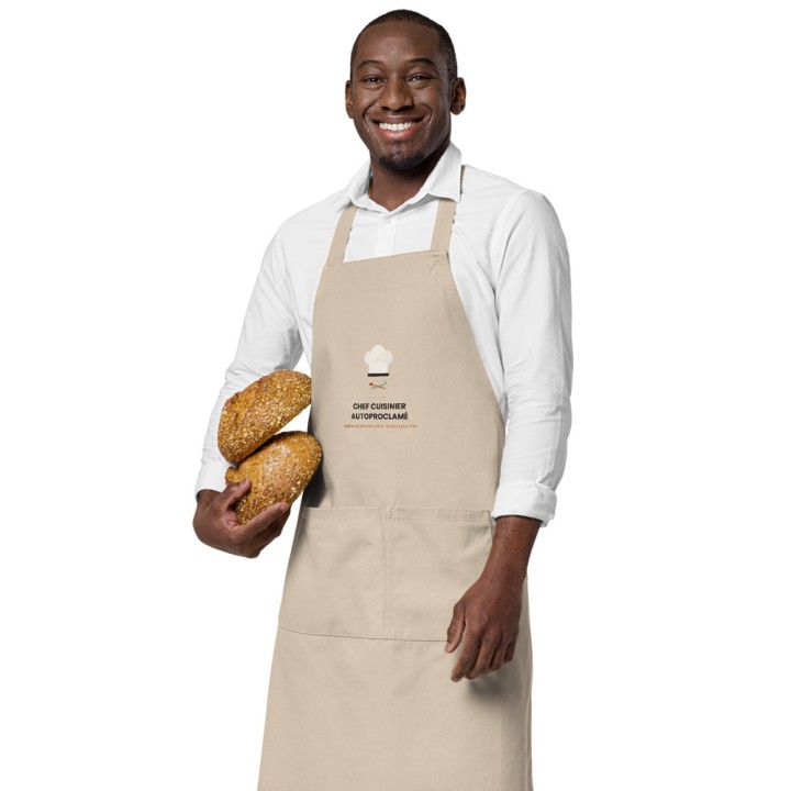 Tablier Premium Griffona — Chef Cuisinier Autoproclamé