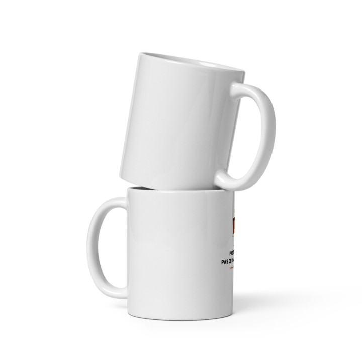 Mug Premium Griffona — Pas de Café, Pas de Conversation
