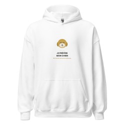 Sweat à Capuche Premium Griffona — Je Préfère Mon Chien