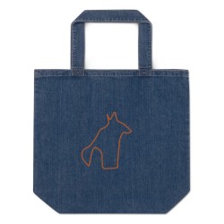 Tote Bag Premium Griffona — Renard en Une Ligne